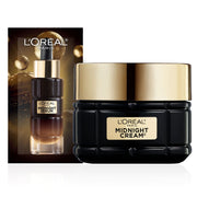 LOreal Paris Age Perfect Anti-Aging Midnight Cream Reduce Wrinkles & Firm 1.7oz + Serum Sample